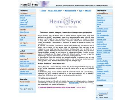 Hemi-Sync Magyarország ~ Surbma referencia honlap Hemi-Sync Magyarország ~ Surbma referencia honlap